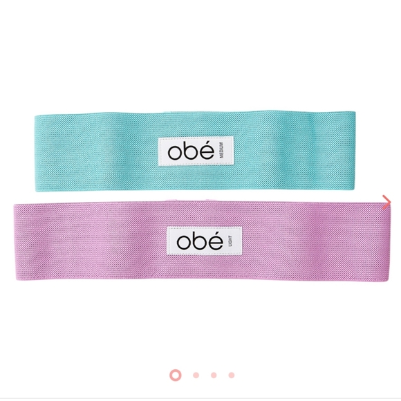 NWT! Obé! 2 Resistance Hip Bands & 2 Month Obé Membership! - Picture 3 of 4